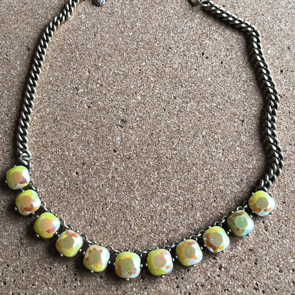 Yellow Gemstone JCrew Necklace